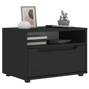Vidaxl tv-meubel visnes 60x40x38 cm bewerkt hout zwart
