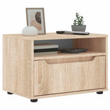 Vidaxl tv-meubel visnes 60x40x38 cm bewerkt hout sonoma eikenkleurig