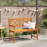 Vidaxl tuinbank 110 x 56 x 90 cm massief acaciahout naturel