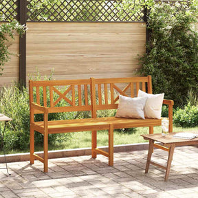 Vidaxl tuinbank 150 x 56 x 90 cm massief acaciahout naturel