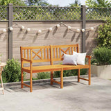 Vidaxl tuinbank 150 x 56 x 90 cm massief acaciahout naturel