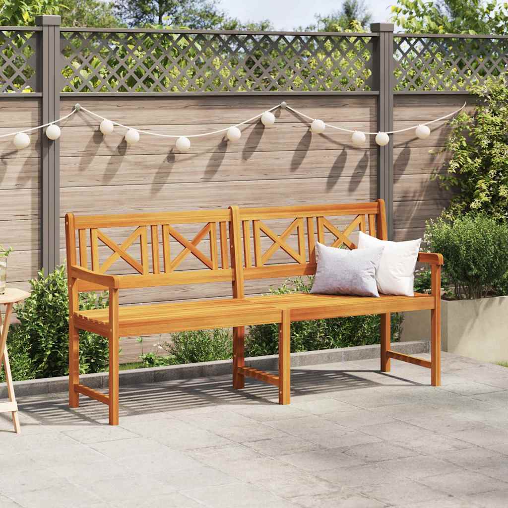 Vidaxl tuinbank 180 x 56 x 90 cm massief acaciahout naturel