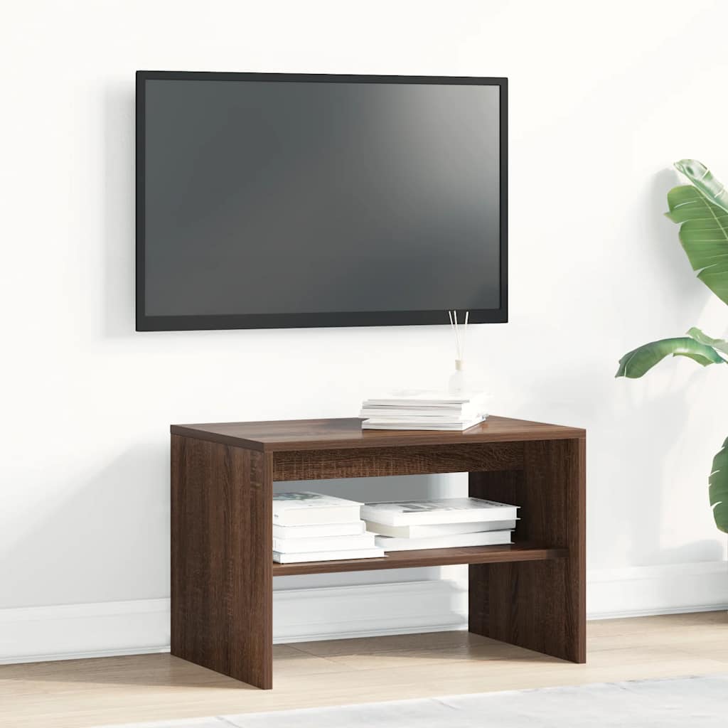 Vidaxl tv-meubel 60x40x40 cm bewerkt hout bruin eikenkleur