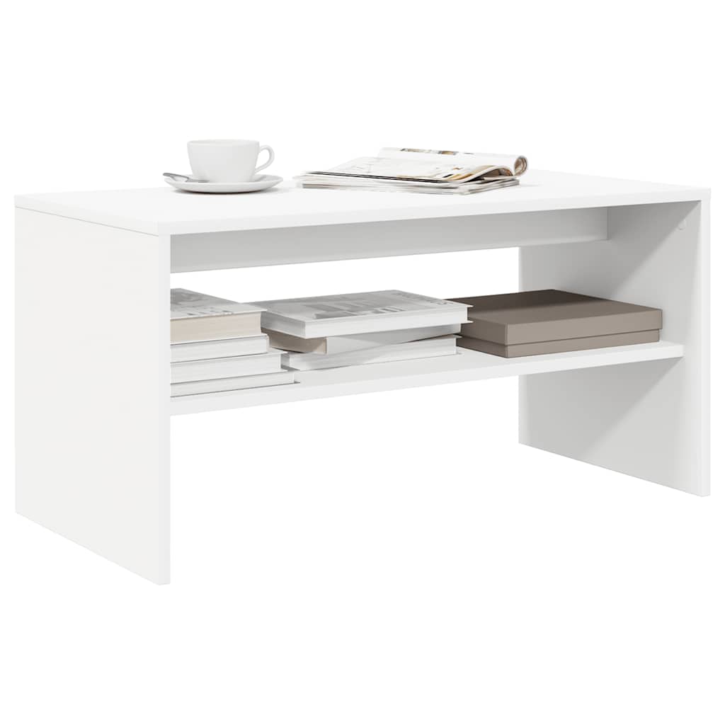 Vidaxl tv-meubel 80x40x40 cm bewerkt hout wit