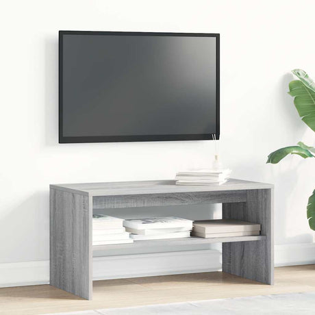Vidaxl tv-meubel 80x40x40 cm bewerkt hout grijs sonoma eikenkleurig