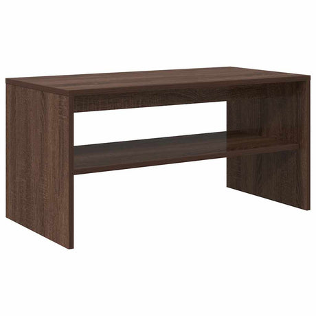 Vidaxl tv-meubel 80x40x40 cm bewerkt hout bruin eikenkleur