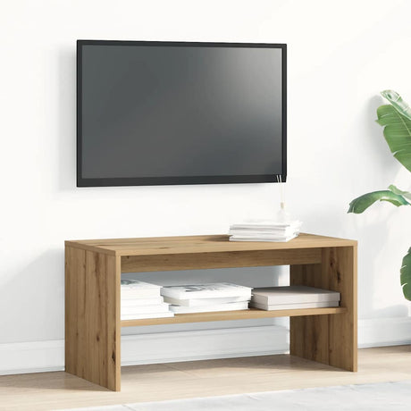 Vidaxl tv-meubel 80x40x40 cm bewerkt hout artisanaal eikenkleur