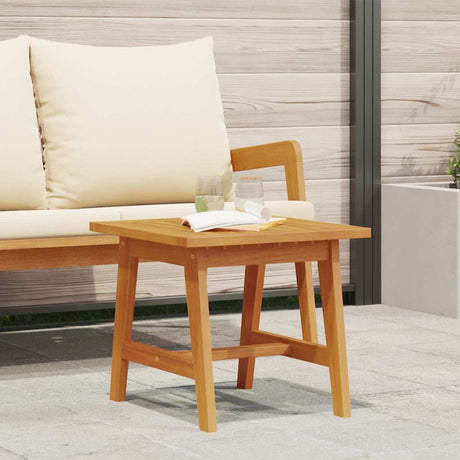 Vidaxl bijzettafel olie naturel 45 x 45 x 40 cm massief acaciahout