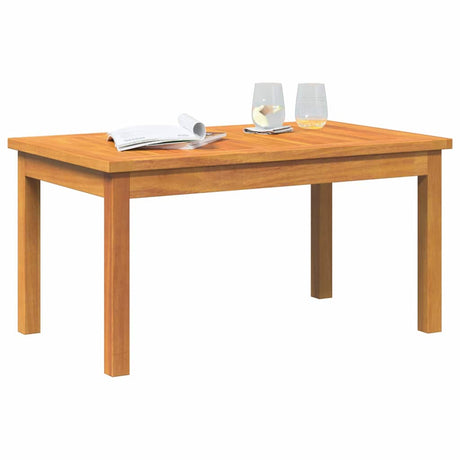 Vidaxl salontafel olie naturel massief acaciahout