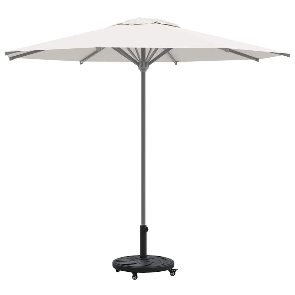 Vidaxl parasolvoet 15.35 kg zwart ijzer cirkelvormig