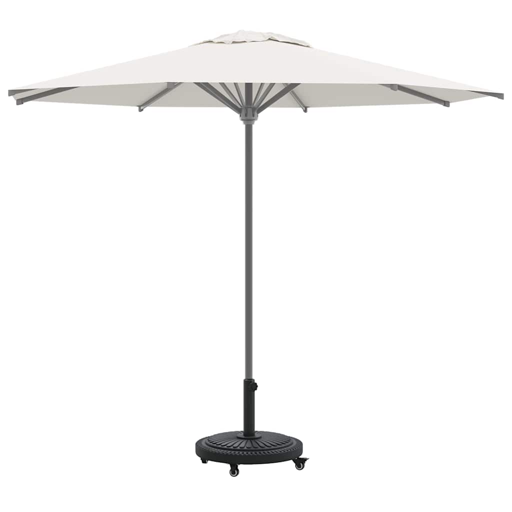 Vidaxl parasolvoet 15.6 kg zwart ijzer cirkelvormig