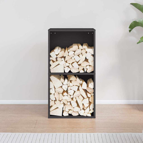Vidaxl brandhoutrek 40x30x75 cm koudgewalst staal zwart
