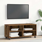 Vidaxl tv-kast 90 x 35 x 40,5 cm bruin bewerkt hout