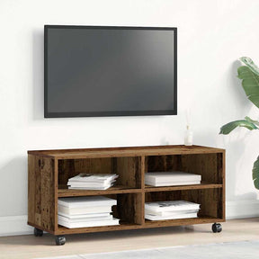 Vidaxl tv-kast 90 x 35 x 40,5 cm bruin bewerkt hout