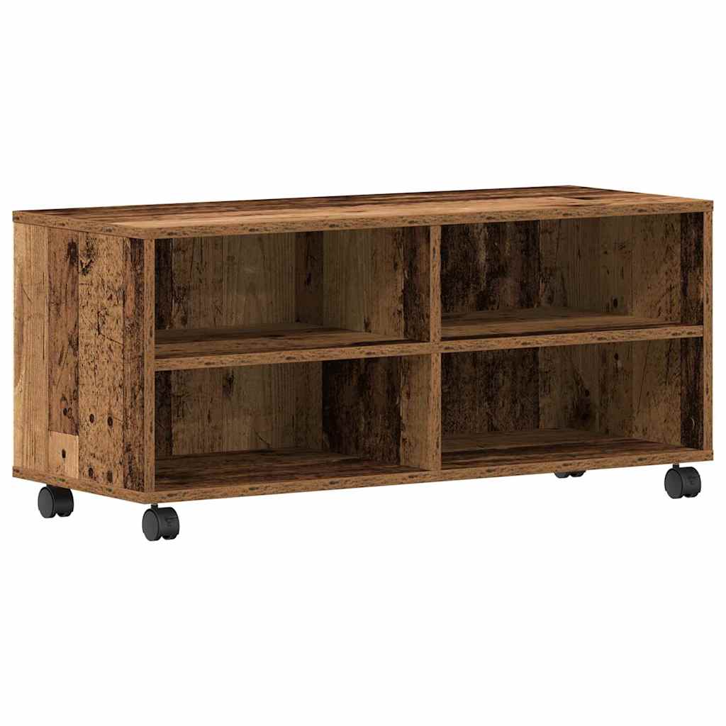 Vidaxl tv-kast 90 x 35 x 40,5 cm bruin bewerkt hout