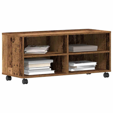 Vidaxl tv-kast 90 x 35 x 40,5 cm bruin bewerkt hout