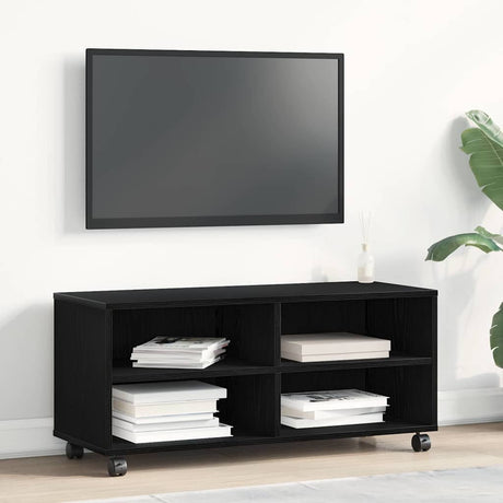 Vidaxl tv-kast 90 x 35 x 40,5 cm zwart bewerkt hout