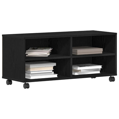 Vidaxl tv-kast 90 x 35 x 40,5 cm zwart bewerkt hout