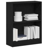 Vidaxl boekenkast 60 x 24 x 76 cm bewerkt hout zwart eiken