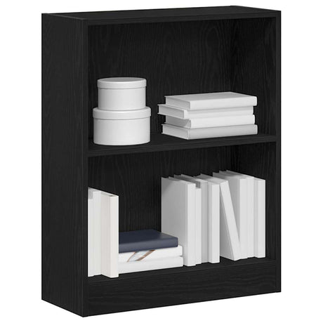 Vidaxl boekenkast 60 x 24 x 76 cm bewerkt hout zwart eiken
