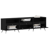 Vidaxl tv-kast 150 x 30 x 44,5 cm zwart eiken bewerkt hout