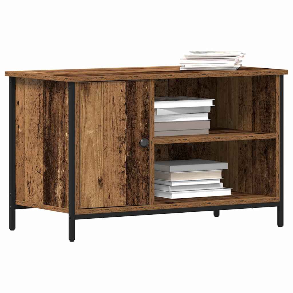 Vidaxl tv-kast 80 x 40 x 50 cm oud hout bewerkt hout