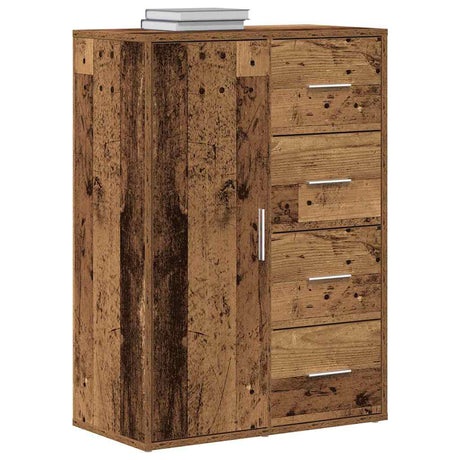 Vidaxl dressoir oudhout 60 x 31 x 84 cm bewerkt hout