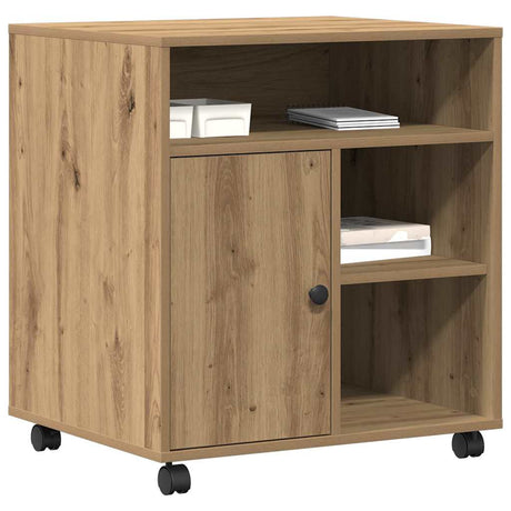 Vidaxl printerstand artisanaal eikenkleurig 60 x 50 x 67 cm