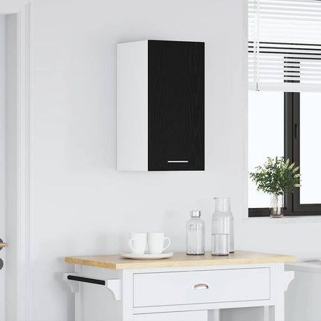 Vidaxl hangkast zwarte eik 30x31x60 cm engineered hout