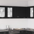 Vidaxl hangkast zwart eiken 50 x 31 x 60 cm bewerkt hout