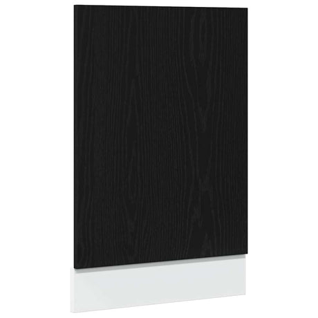 Vidaxl vaatwasserpaneel lyon 45x1,5x67 cm bewerkt hout zwart eiken