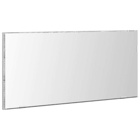 Vidaxl spiegel hooggrijs sonoma 80 x 37 cm glas en engineered hout