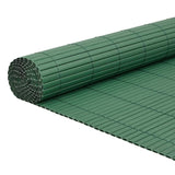 Vidaxl tuinhek dubbelzijdig groen 1,8x5 m pvc