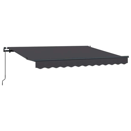 Vidaxl inklapbaar zonnescherm antraciet 250 x 200 cm stof