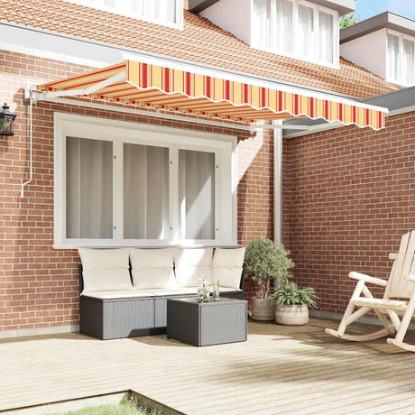 Vidaxl zijde frame meerkleurig 250 x 200 cm polyester met pu-coating