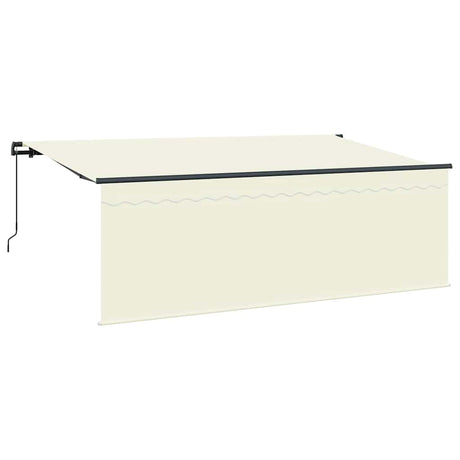 Vidaxl inklapbaar zonnescherm crème 350 x 200 cm