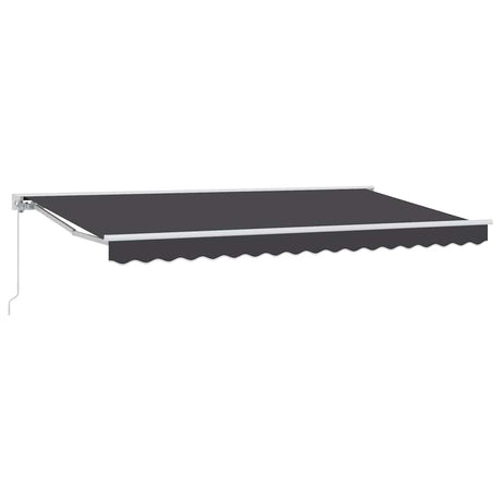 Vidaxl inklapbaar zonnescherm antraciet 400 x 200 cm