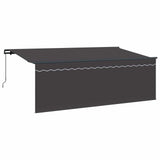 Vidaxl inklapbaar zonnescherm antraciet 400 x 200 cm