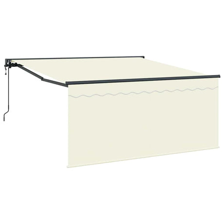 Vidaxl inklapbaar zonnescherm crème 300 x 250 cm