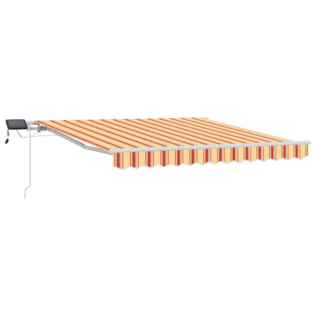 Vidaxl inklapbaar zonnescherm geel en oranje 300 x 250 cm