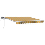 Vidaxl inklapbaar zonnescherm met 350 x 250 cm stof