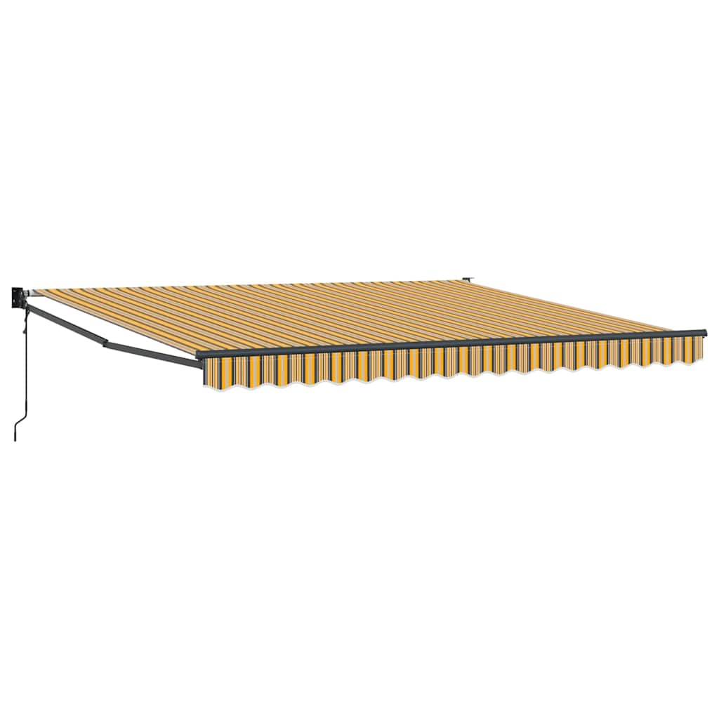 Vidaxl uitschuifbare luifel meerkleurig 400 × 300 cm
