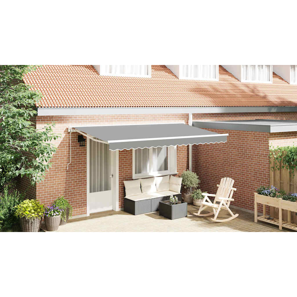 Vidaxl zijde frame verstelbaar wit 4 x 2 m staal
