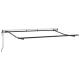 Vidaxl zijde frame antraciet 3,5 x 2 m metaal