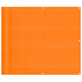 Vidaxl balkonscherm oranje 90x1000 cm 100% polyester oxford