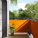Vidaxl balkonscherm oranje 90x1000 cm 100% polyester oxford