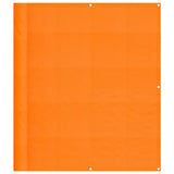 Vidaxl balkonscherm oranje 120x700 cm 100% polyester oxford