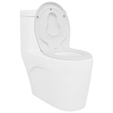 Vidaxl toiletzitting wit 47 x 37 x 4 cm duroplast