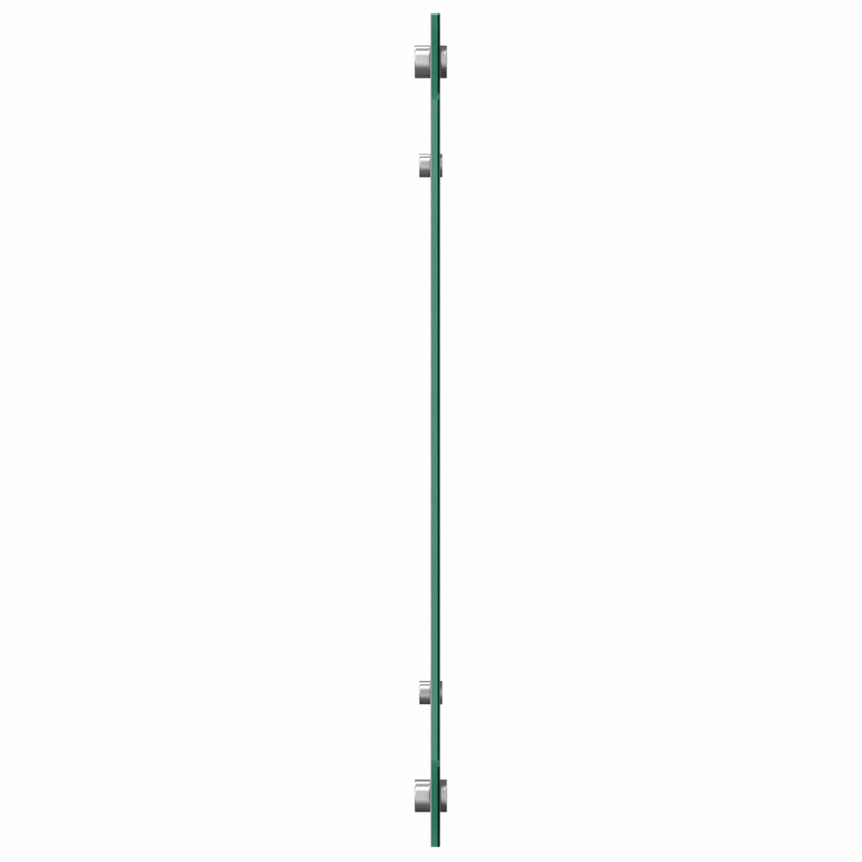 Vidaxl keuken spatscherm lichtgrijs 90 x 50 cm gehard glas