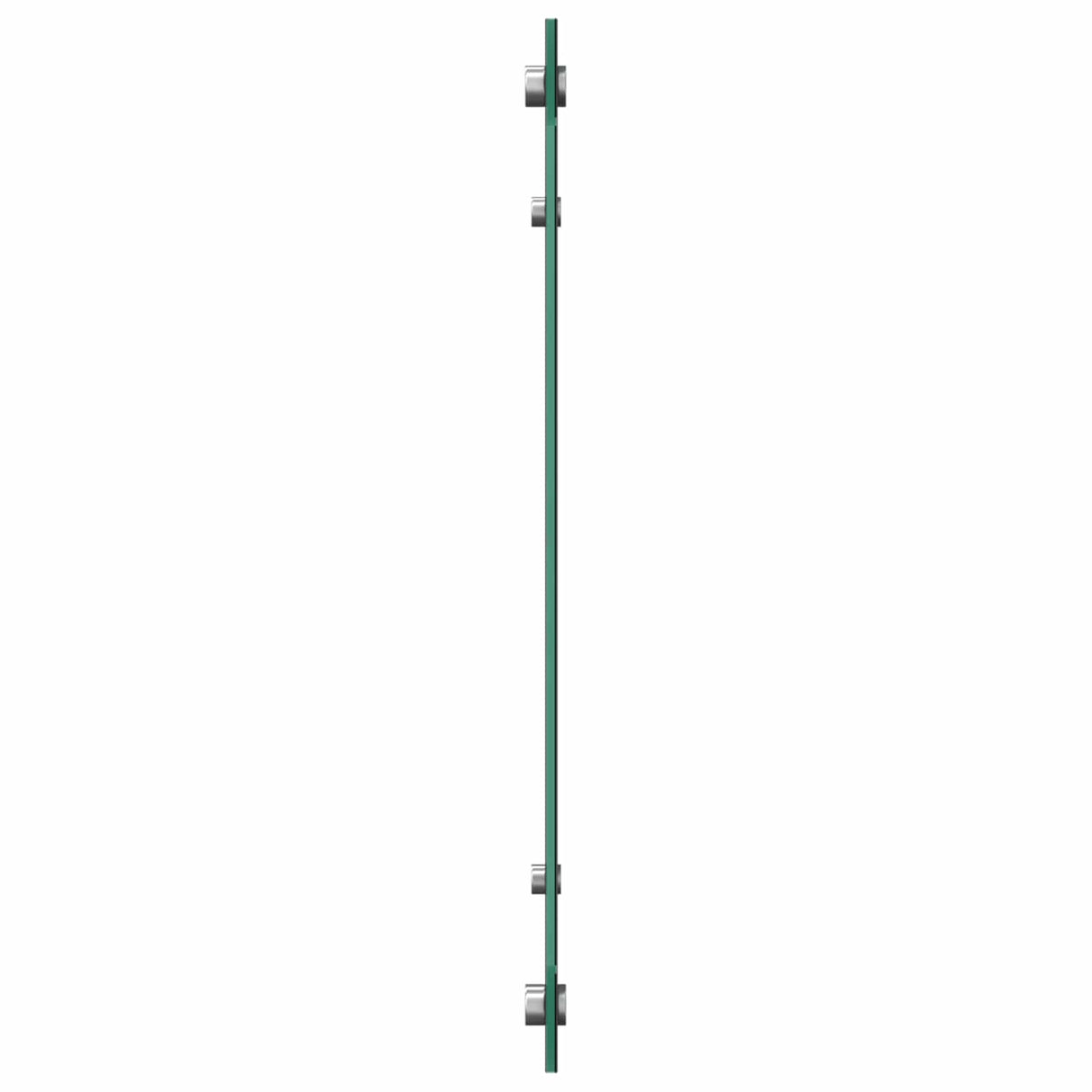 Vidaxl keuken spatscherm donkergrijs 70 x 50 cm gehard glas